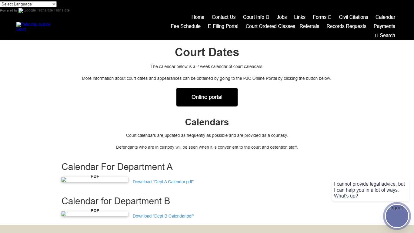 Pahrump Justice Court